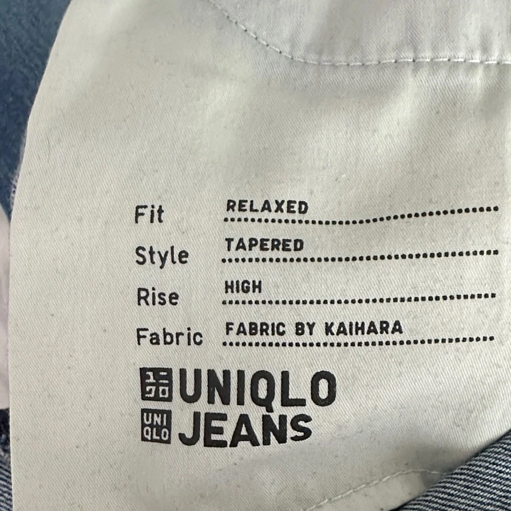 Uniqlo High Raise Classic Blue Women's Jeans - Picture 9 of 9
